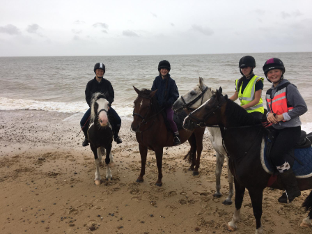 Beach Riding Holiday Suffolk